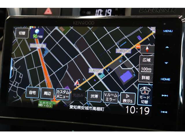 KENWOOD製7インチナビ