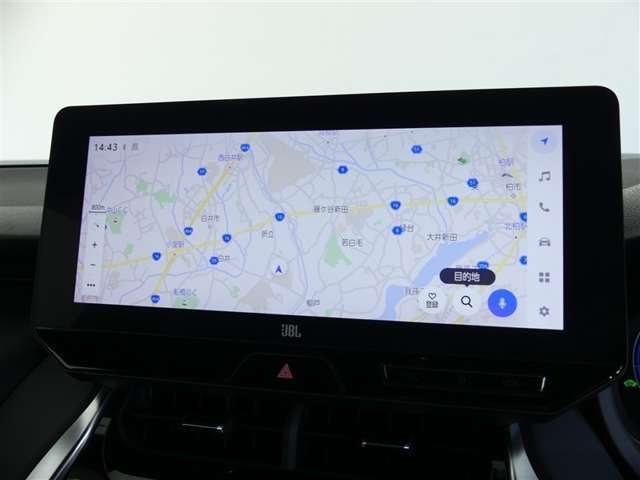 フルセグTV対応12.3インチナビ。Bluetoothにも対応していますので貴方のドライブをしっかりサポートします。
