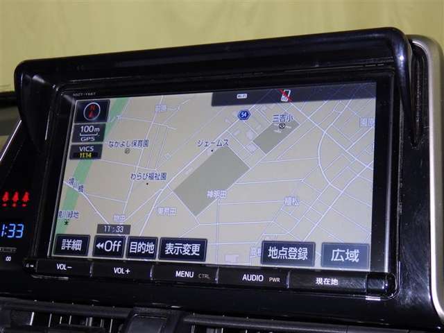 ナビ装着車で知らない道もラクラク！