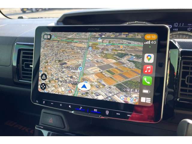 アップルカープレイ＆アンドロイドオート対応！スマホのナビが大画面で見ることが可能♪