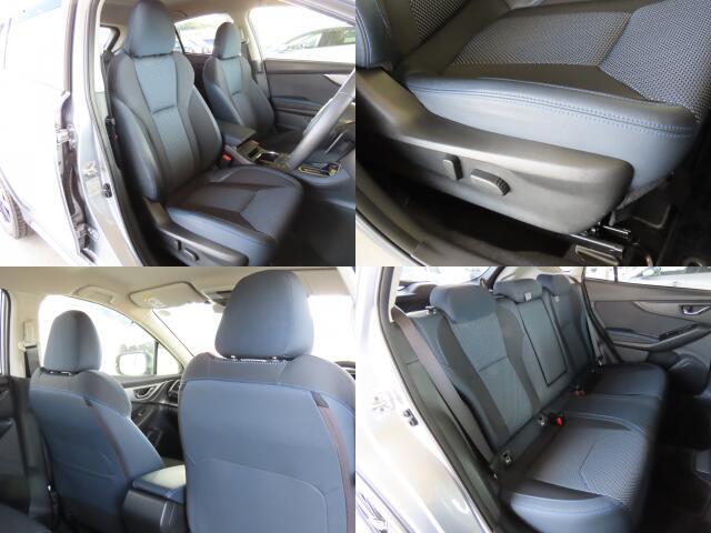 シートも状態良好ですよ。大きな汚れもなく、安心です。座り心地もいいですよ。