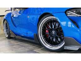 ☆WORK　ZISTANCE　W10M　20インチアルミホイール☆フロント　サイド　リアTOM’Sドライカーボン製ディフューザー☆HKSハイパーマックスツーリング☆