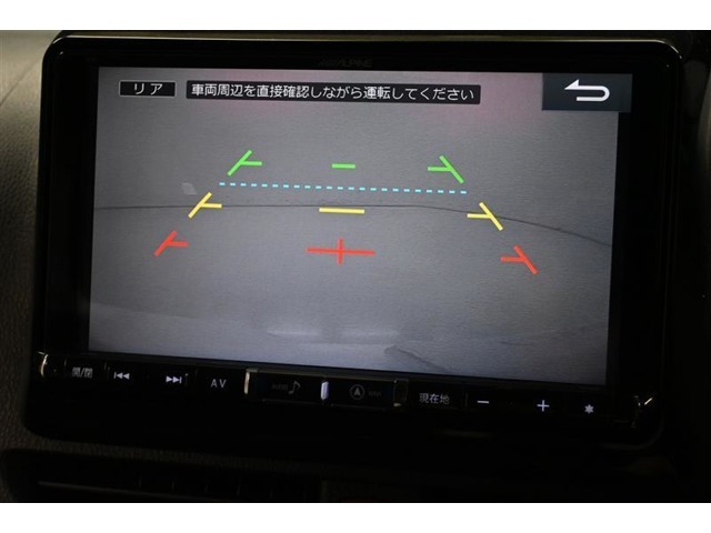 バックガイドモニターで後方の確認が出来て安心です。