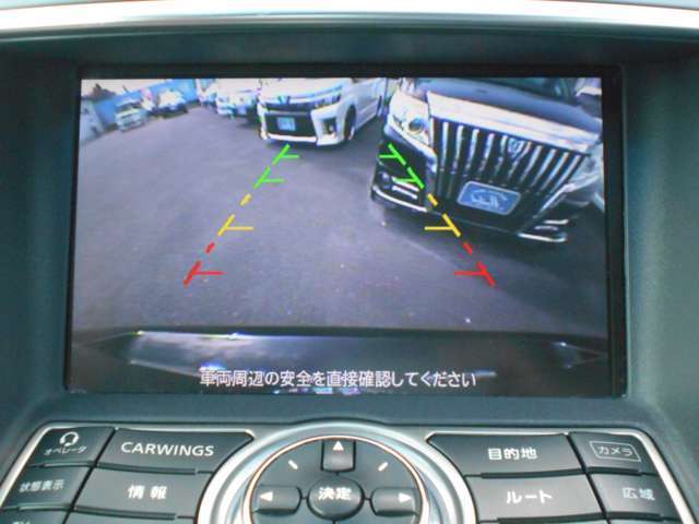 今は必需品のバックカメラ。駐車する際にも非常に役に立ちます♪