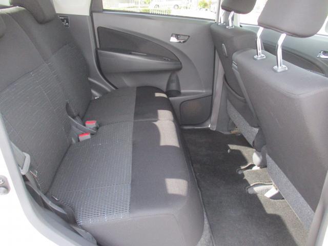 後部座席も綺麗に清掃しています！