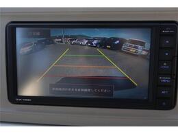 バックモニター付ですので、車庫入れも駐車もラクラクです。