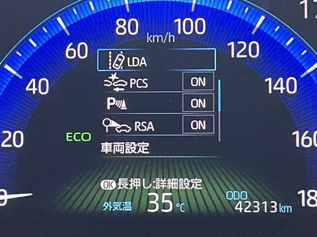 【スピードメーター】メーターがシンプルで見やすく運転しやすいですね！