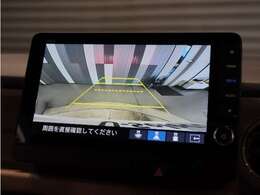 【バックカメラ】後退時も安心。リバース連動で画面が切り替わるのでとっても便利。