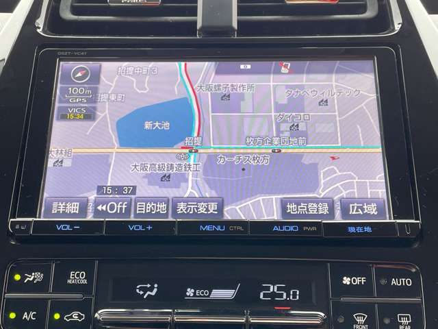 「カーナビ」　ドライブのお供に欠かせないカーナビ！丁寧な案内で、あなたを目的地までお連れします☆