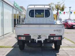 真後ろから見た状態です。