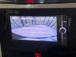 【バックカメラ】駐車時に後方がリアルタイム映像で確認できます。大型商業施設や立体駐車場での駐車時や、夜間のバック時に大活躍！運転スキルに関わらず、今や必須となった装備のひとつです！
