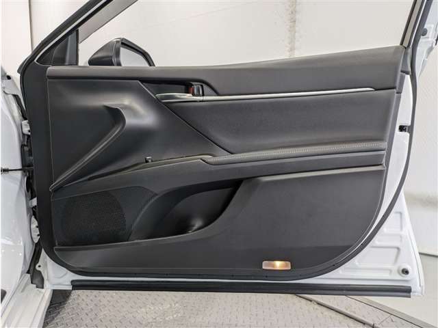 運転席ドア内張はご覧の通り。ドアポケットの収納もバッチリです