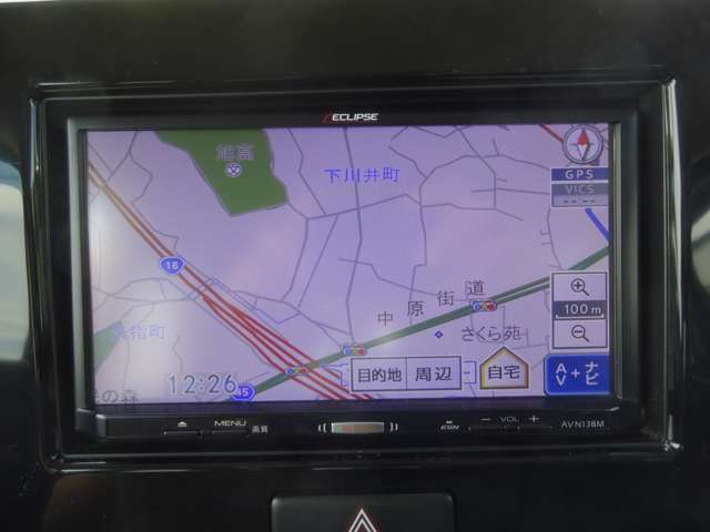 イクリプスのナビです。
