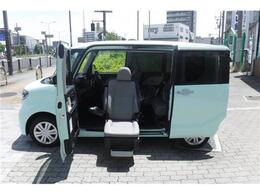 非常に便利な電動シートリフトUP！