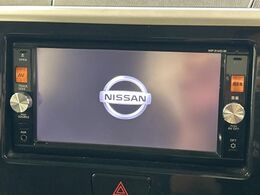 【ナビゲーション】目的地までしっかり案内してくれる使いやすいナビ。Bluetooth接続すればお持ちのスマホやMP3プレイヤーの音楽を再生可能！毎日の運転がさらに楽しくなります！！