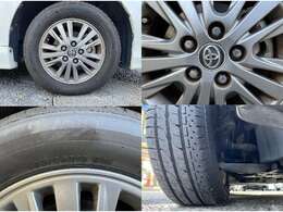 タイヤサイズは195/65R15ブリヂストン製　7分山　タイヤ交換心配ありません！