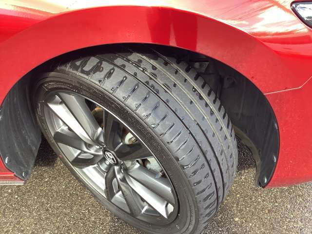 タイヤの状態です