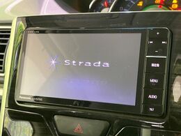 【ナビゲーション】目的地までしっかり案内してくれる使いやすいナビ。Bluetooth接続すればお持ちのスマホやMP3プレイヤーの音楽を再生可能！毎日の運転がさらに楽しくなります！！