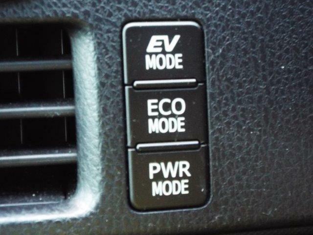 EVモード、エコモード、パワーモードの走行モードの切り替えが可能です！
