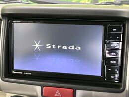 【ナビゲーション】目的地までしっかり案内してくれる使いやすいナビ。Bluetooth接続すればお持ちのスマホやMP3プレイヤーの音楽を再生可能！毎日の運転がさらに楽しくなります！！
