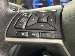 【ステアリングスイッチ】運転中、前方から目線をそらすことなく、オーディオ等の操作が可能な便利機能！安心＆快適なドライブを演出してくれます♪