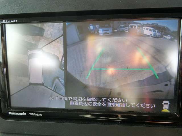 全方位モニター付き