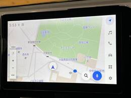 【10.5インチ　ディスプレイオーディオ】大画面のディスプレイはAppleCarPlayやAndroidAutoが利用可能。大きな画面でスマホナビアプリ等が利用いただけます♪