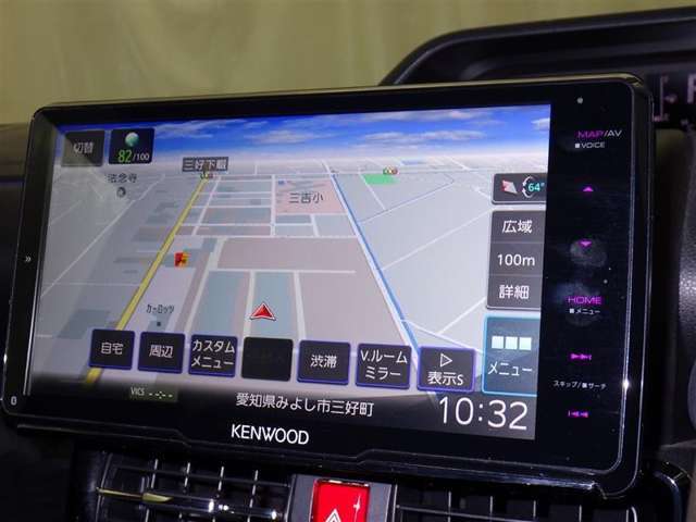 ナビ装着車で知らない道もラクラク！