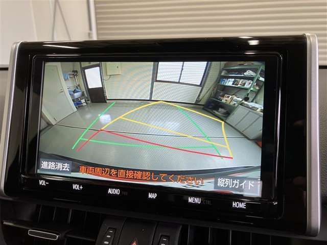 バックモニターは後退時の安全確認に役立ちます！
