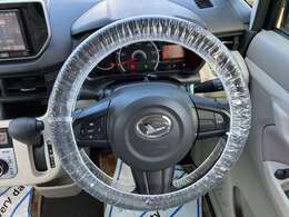 自ら操るハンドル！ドライバーの生命線です。お客様の目で実際にご確認ください。