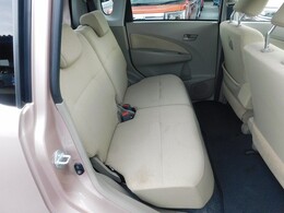 後部座席です。