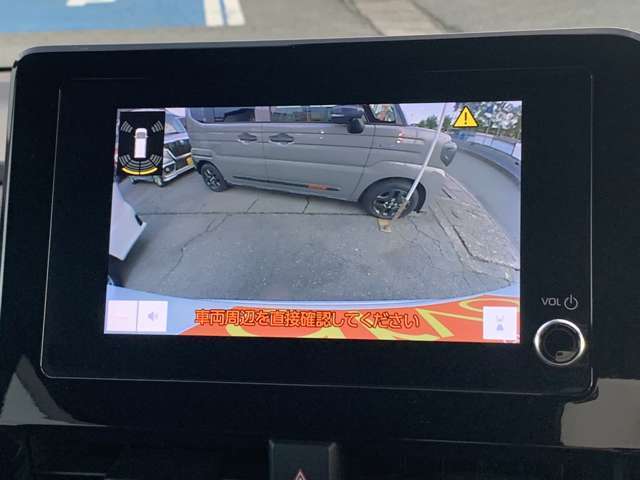 バックカメラついてます！