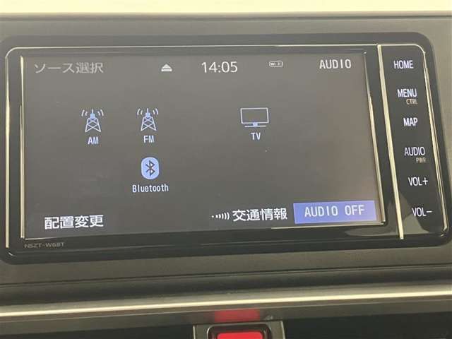 トヨタ純正ナビCDDVD再生Bluetooth機能