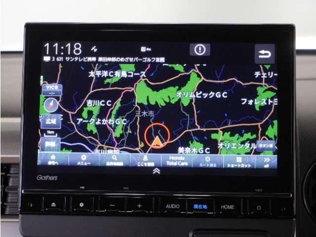 ◆ホンダ純正メモリーナビ◆初めての場所もナビゲーションがご案内！楽しい旅行をサポートします。