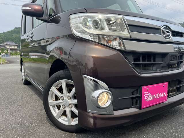 LEDヘッドライトで夜も見やすいです☆