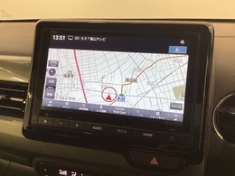 ギャザズナビ搭載です。知らない道も安心ですね！