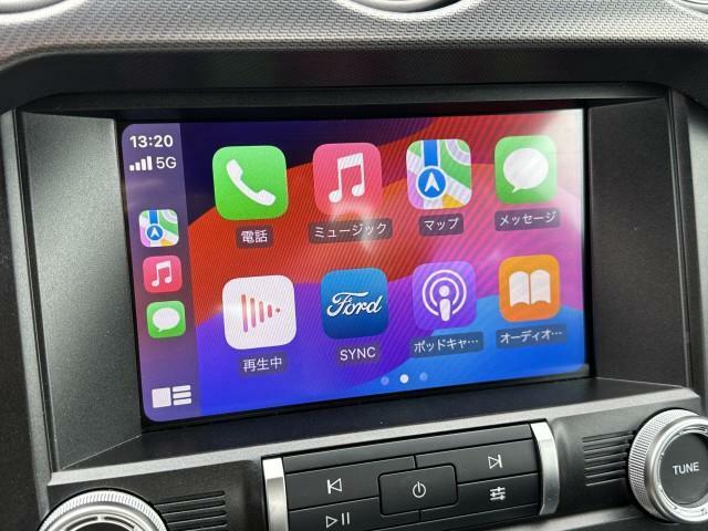 AppleCarPlay＆AndroidAuto対応しております。またBluetoothも装備されております。