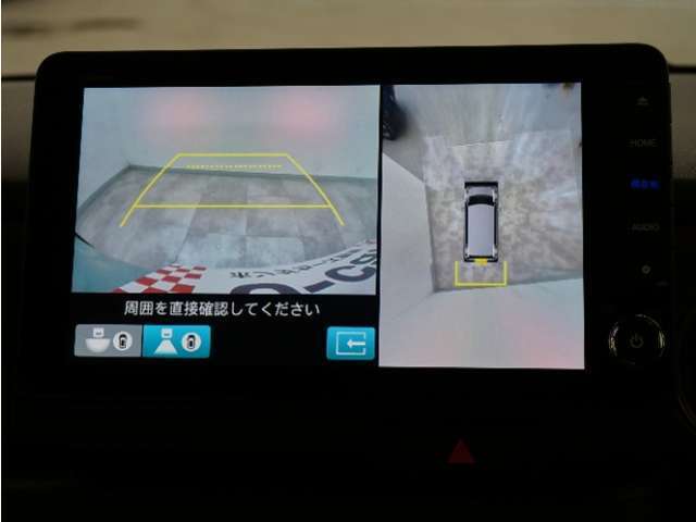 バックカメラ搭載です！車庫入れが苦手な人はもちろん、車両感覚に自信がある人にもお勧めです！見えない箇所が見えるようになるので、低い障害物や隠れてしまっている子供の存在等にも気付く事が出来ます。