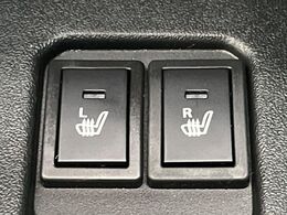 【シートヒーター】寒い日に重宝するシートヒーター！エアコンより早く温まってくれるので寒がりの人も安心ですね♪エアコンの温風は乾燥するから苦手、という方にもをおすすめです。