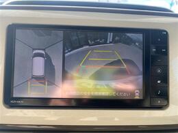 ◆パノラミックビュー【運転席からの目視だけでは見にくい、車両周辺の状況をリアルタイムでしっかり確認できます。】