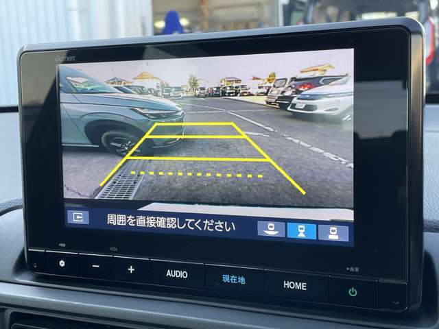 ◆純正コネクトナビ◆【バックモニター】後ろのカメラの映像をモニターに映し出すことができます！後方の見えない死角や、障害物との距離感をしっかり確認することができます！駐車が苦手な方におすすめです。