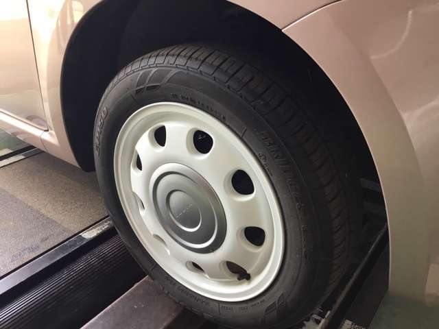 タイヤは新品に交換致します！！