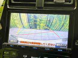 【バックカメラ】駐車時に後方がリアルタイム映像で確認できます。大型商業施設や立体駐車場での駐車時や、夜間のバック時に大活躍！運転スキルに関わらず、今や必須となった装備のひとつです！