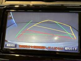 バックモニター付きで駐車もらくらく！