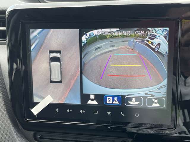 全方位モニター付なので駐車も安全安心です♪