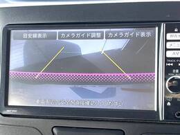 【バックカメラ】駐車時に後方がリアルタイム映像で確認できます。大型商業施設や立体駐車場での駐車時や、夜間のバック時に大活躍！運転スキルに関わらず、今や必須となった装備のひとつです！