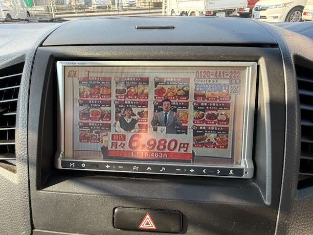 社外メモリーナビ　ワンセグTVです♪