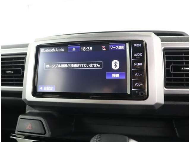 ポータブルプレイヤー・携帯電話等をBluetooth接続していただいてお車で音楽等をお楽しみください