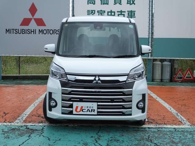 ワンオーナー車のeKスペースカスタムが入荷しました。グレードは2WDのGセーフティパッケージです。