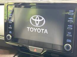 【8インチ　ディスプレイオーディオ】大画面のディスプレイはAppleCarPlayやAndroidAutoが利用可能。大きな画面でスマホナビアプリ等が利用いただけます♪